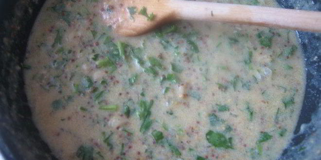 Рецепт теплого картофельного салата с телятиной