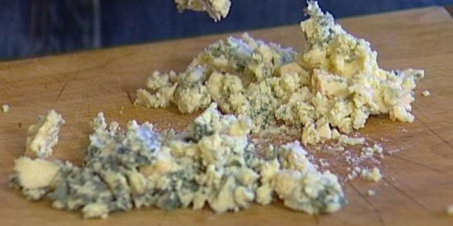 Рецепт теплого салата с картофелем и беконом