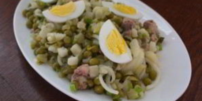Рецепт консервированного салата из печени трески