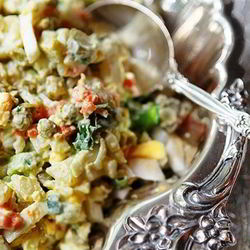 Рецепт Диетического оливье