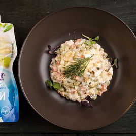 Рецепт Легкого салата Оливье