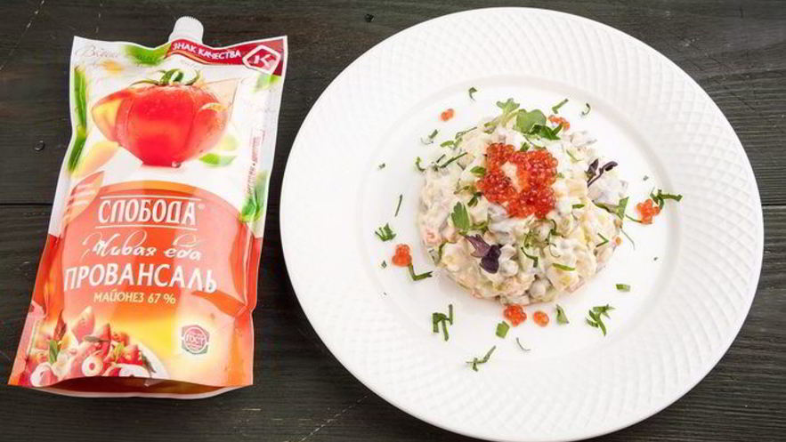 Рецепт оливье изысканный