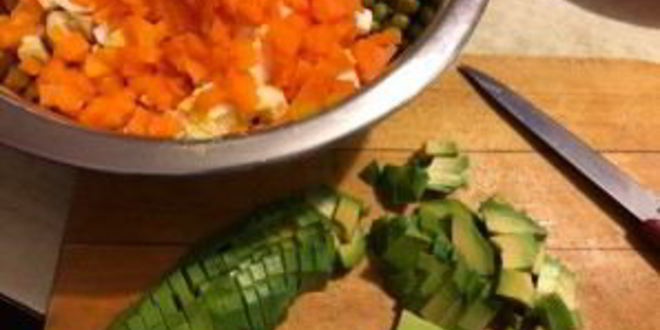 Рецепт оливье по-мексикански