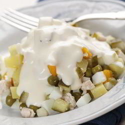 Рецепт Оливье по-старомосковски