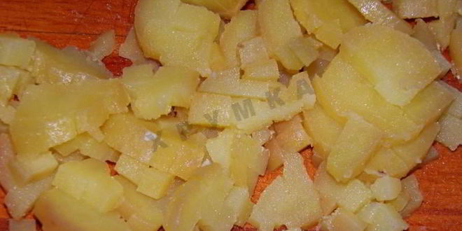 Рецепт оливье с мясом