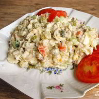 Рецепт Салата Оливье новогодний