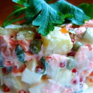 Рецепт Салата Оливье по-новому