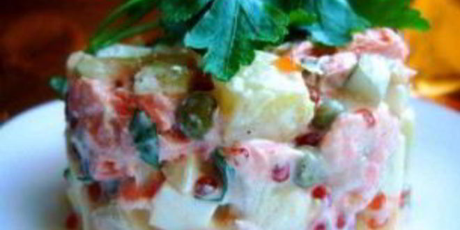 Рецепт салата оливье по-новому