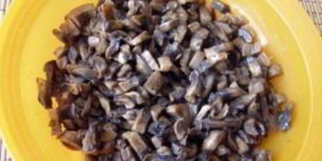 Рецепт салата оливье с грибами