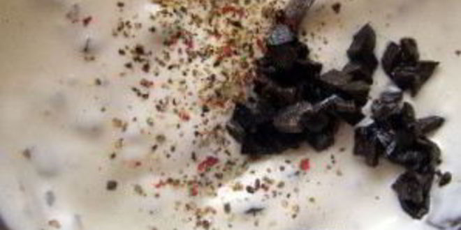 Рецепт салата оливье с грибами