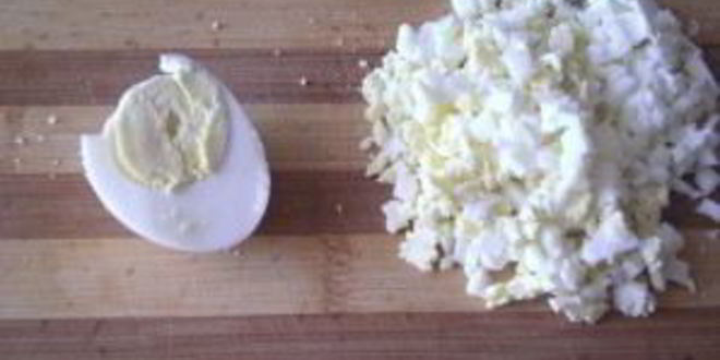 Рецепт салата оливье с семгой