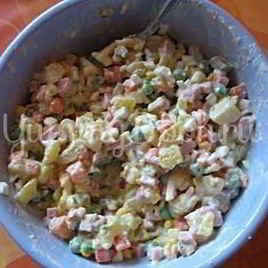 Рецепт Салата оливье