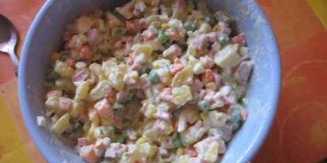 Рецепт салата оливье