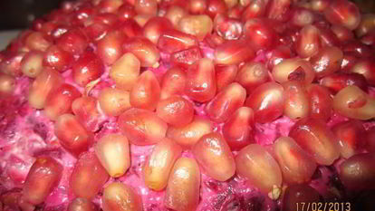 Рецепт Салата гранатового