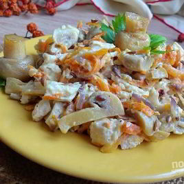 Рецепт Салата из филе курицы