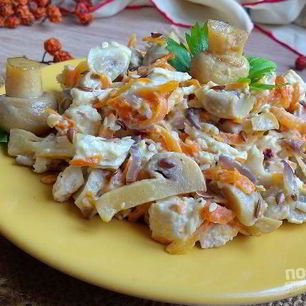 Рецепт Салата из филе курицы