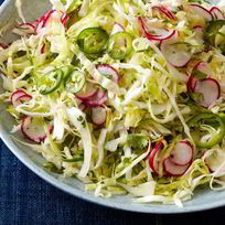 Рецепт Салата из капусты и редиса