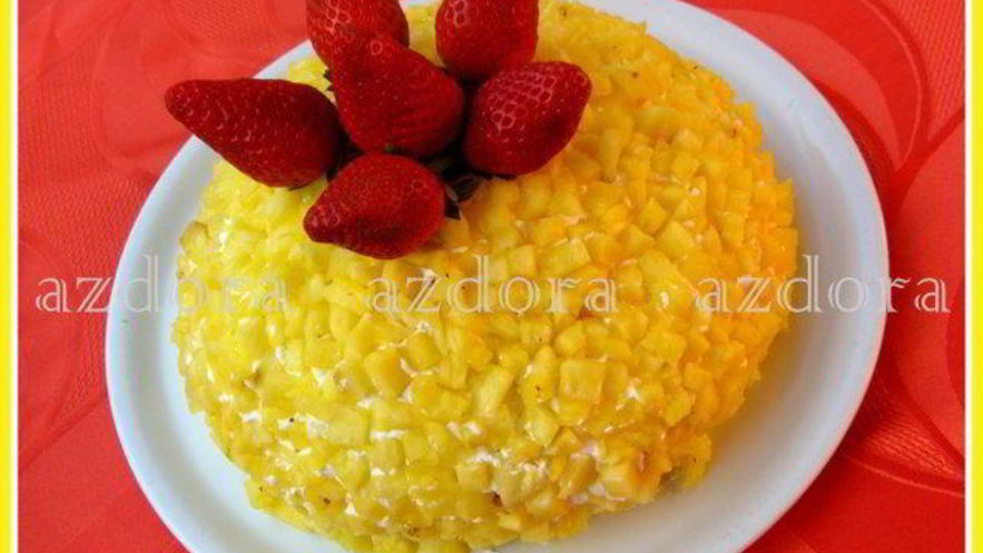 Рецепт десерта мимоза