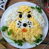 Рецепт Мимозы на Год Собаки