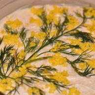 Рецепт Мимозы с маслом и сыром