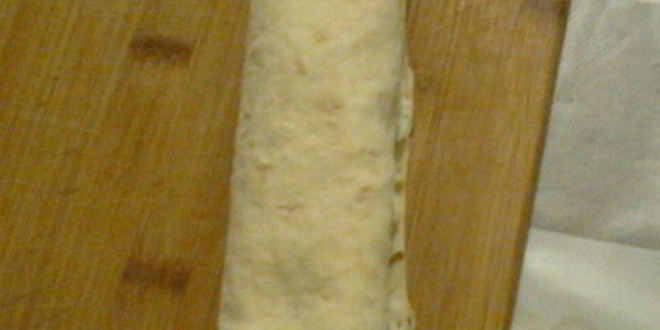 Рецепт мимозы в рулете из лаваша