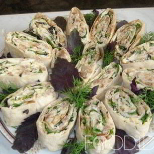 Рецепт Рулета Мимоза