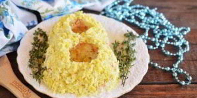 Рецепт салата мимоза на 8 марта