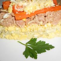 Рецепт Салата мимоза по-новому