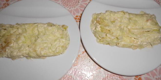 Рецепт салата мимоза по-новому