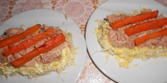 Рецепт салата мимоза по-новому