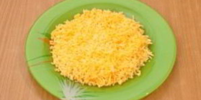 Рецепт салата мимоза с плавленым сыром