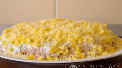 Рецепт Салата Мимоза с сардиной