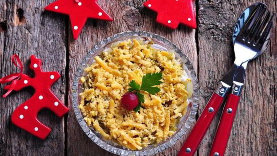 Рецепт салата мимоза со шпротами