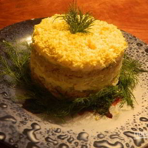 Рецепт Салата Немимозная мимоза