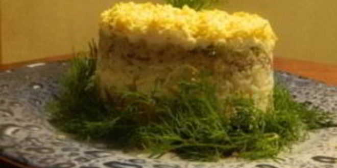 Рецепт салата немимозная мимоза