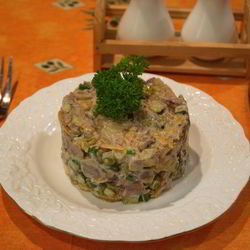 Рецепт Салата Обжорка с печенью