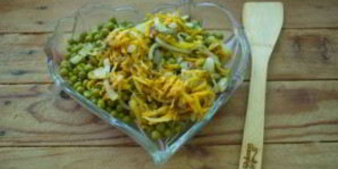 Рецепт салата обжорка с печенью