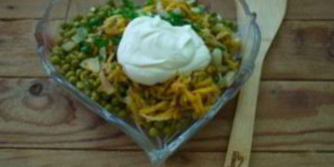 Рецепт салата обжорка с печенью