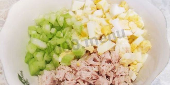 Рецепт салата пасхальное яйцо