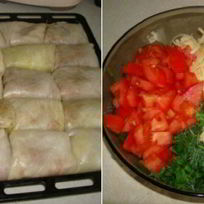 Рецепт Голубцов под шубой