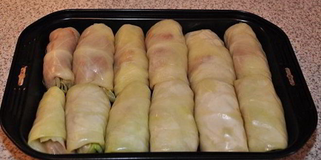 Рецепт голубцов под шубой