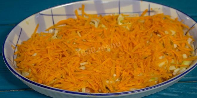 Рецепт горбуши под шубой в духовке