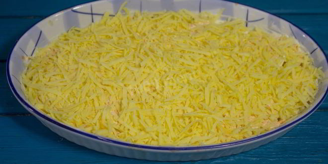 Рецепт горбуши под шубой в духовке