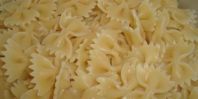 Рецепт грибов в сливочном соусе под шубой из фарфалле