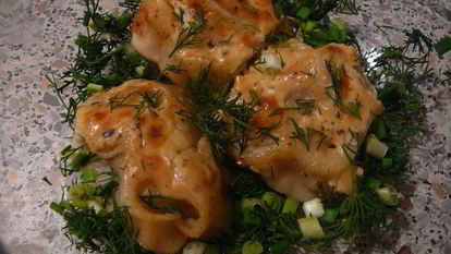 Рецепт Мантов под шубой