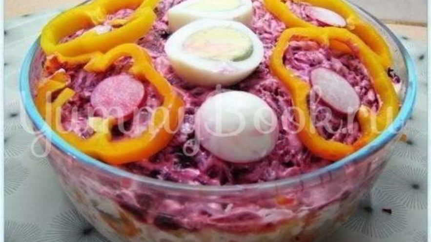 Рецепт салата сельдь под шубкой