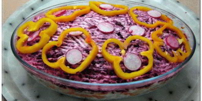 Рецепт салата сельдь под шубкой