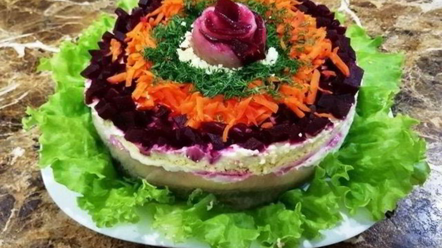 Рецепт салата шуба под сельдью