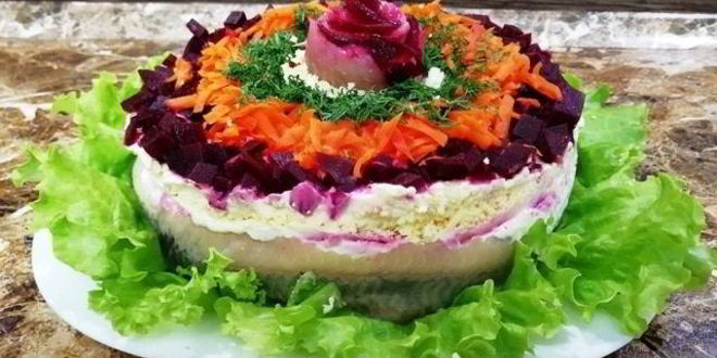 Рецепт салата шуба под сельдью