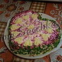 Рецепт Салатика Селедка под шубой